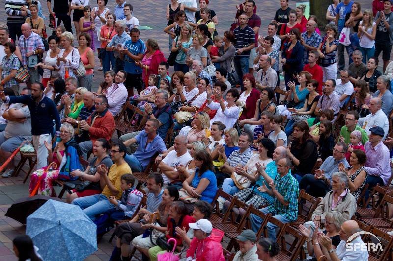 Namiętna salsa przed Sferą