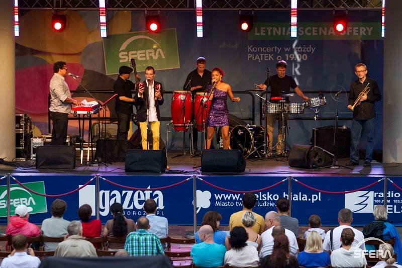 Namiętna salsa przed Sferą