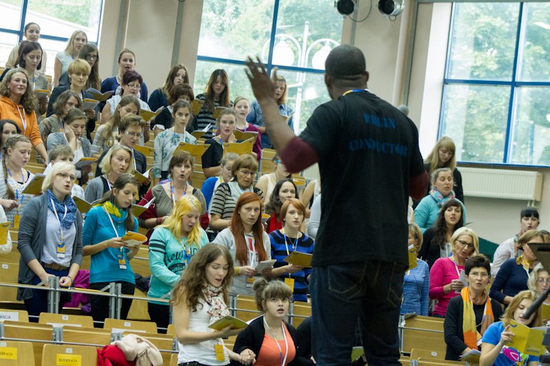 Pierwsza lekcja gospel za nami